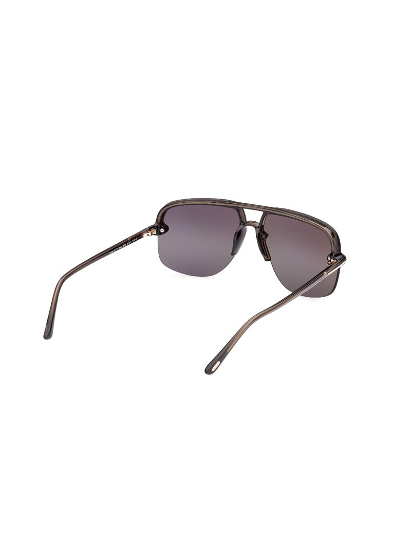 TOM FORD TOMFORD RIMLESS FT100351B63 MEN NAVIGATOR INJECTED SUNGLASSES - Image 5